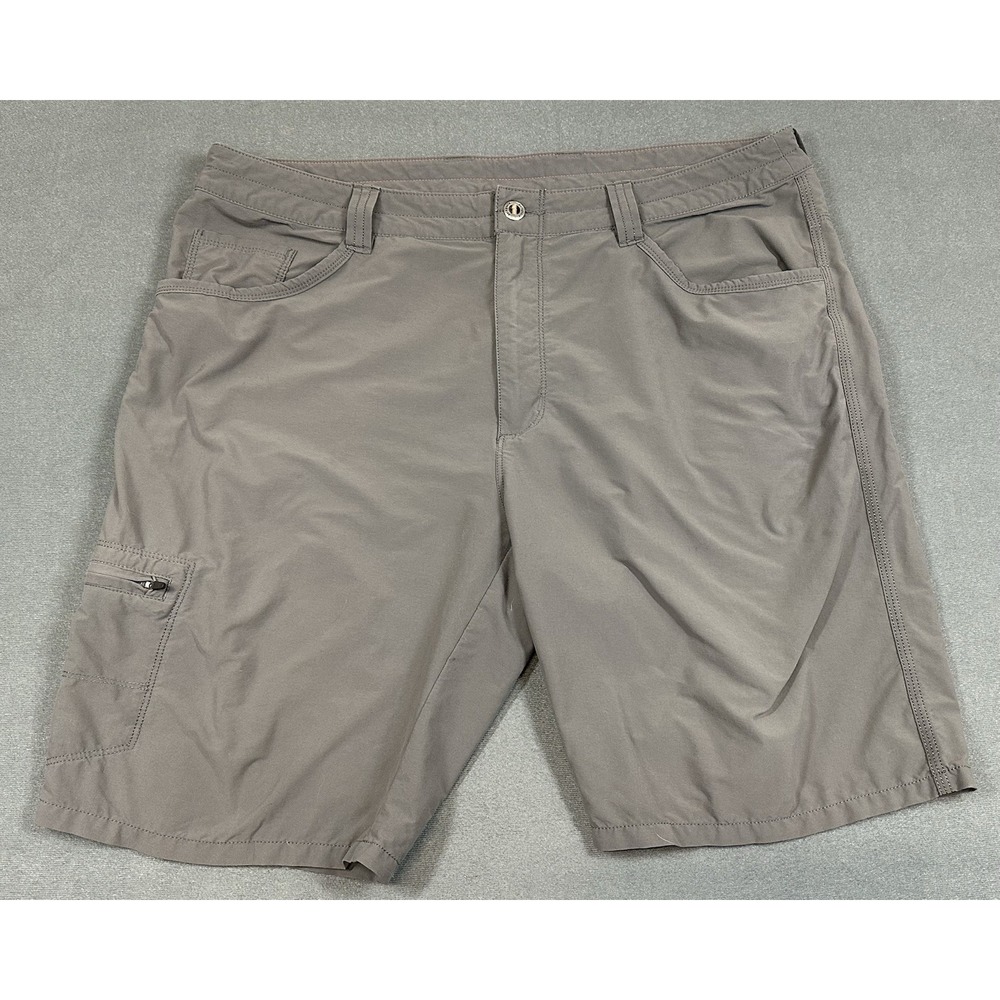 Patagonia Quandary Shorts Mens Size 38 Gray Nylon Stretch Quick Dry Hiking